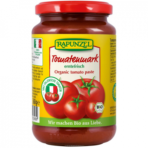 Sosuri bio din tomate - Pastă de tomate bio 360g