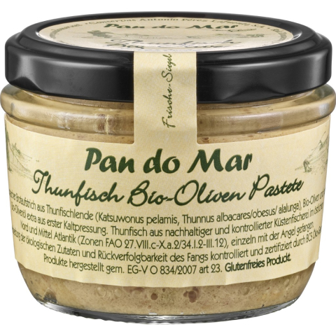 Conserve de peste bio - Pasta de ton cu masline bio
