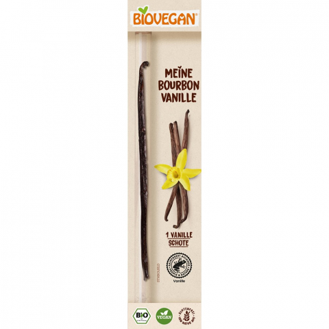 Ingrediente bio pentru copt - Pastaie Vanilie Bourbon ecologica