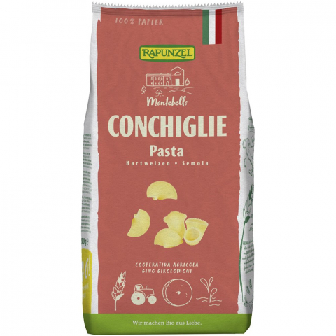 Paste bio din grau - Paste conchiglie semola