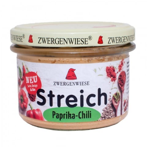 Pateu bio si creme vegetale - Pate vegetal bio cu ardei si chili