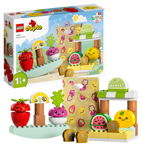 Import - Piata cu produse organice