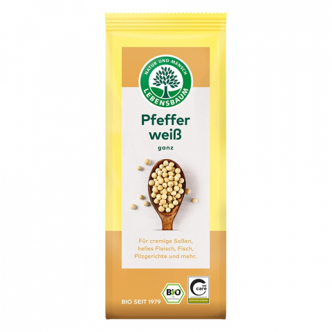 Alimente bio - Piper alb boabe