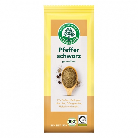 Alimente bio - Piper negru macinat ecologic