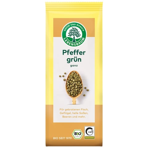Condimente bio - Piper verde bio boabe