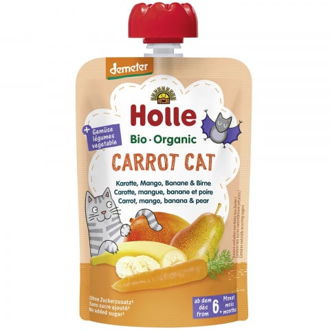 Produse BIO - Piure bio de morcov, mango, banane si pere pentru copii, +6 luni