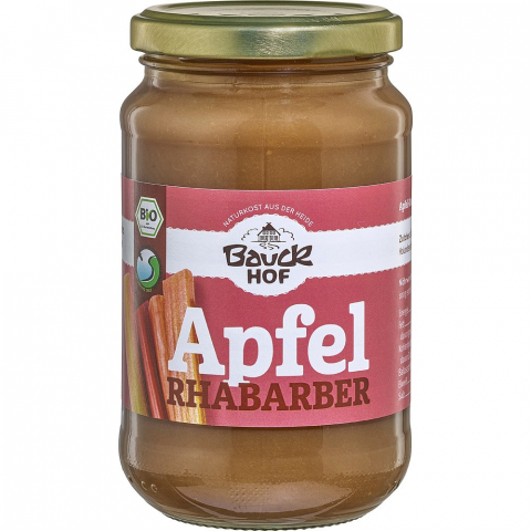 Produse BIO - Piure de mere cu rubarba bio