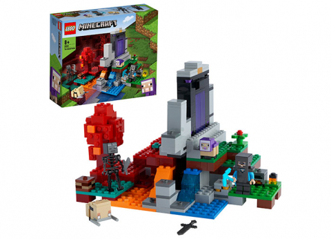 LEGO Minecraft - Portalul ruinat