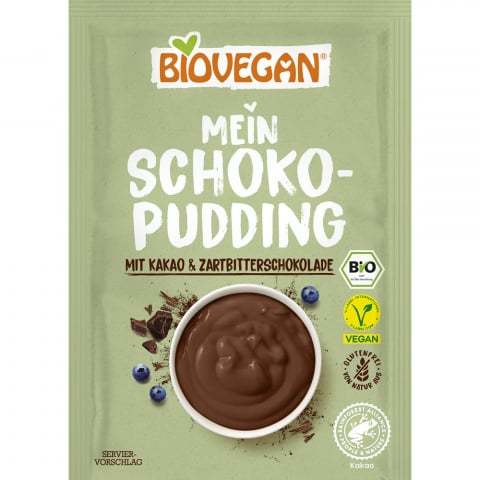 Budinca bio - Pudra budinca de cacao fara gluten vegana