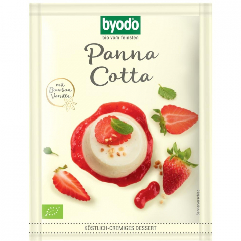 Budinca bio - Pudra panna cotta classica