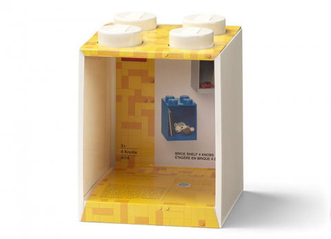 Raft Caramida LEGO 2x2 - Alb [2]