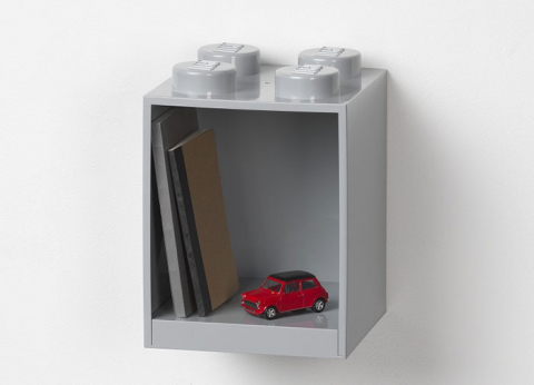 Raft Caramida LEGO 2x2 - Gri [1]