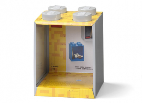 Raft Caramida LEGO 2x2 - Gri [2]