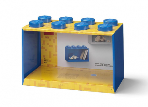 Raft Caramida LEGO 2x4 - Albastru [2]