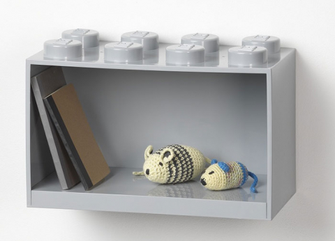Raft Caramida LEGO 2x4 - Gri [1]