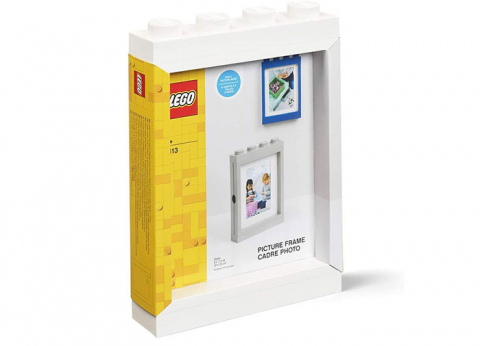 Decoratiuni si accesorii - Rama Foto LEGO - Alb