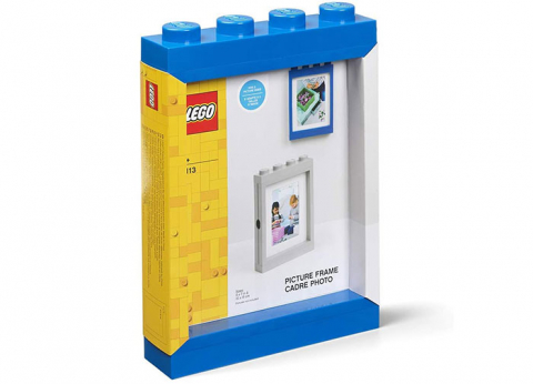 Decoratiuni si accesorii - Rama Foto LEGO - Albastru