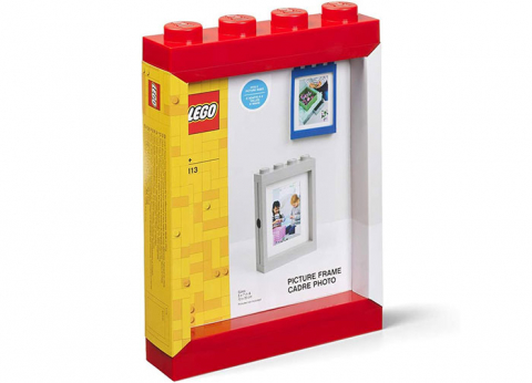 Decoratiuni si accesorii - Rama Foto LEGO - Rosu