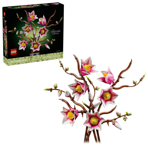 LEGO Colectia Botanica - Ramuri de magnolie