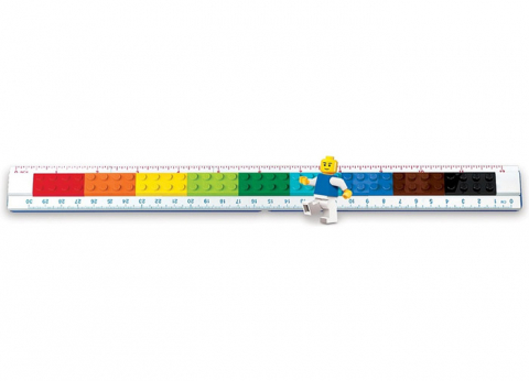 Rigla LEGO construibila cu minifigurina [1]