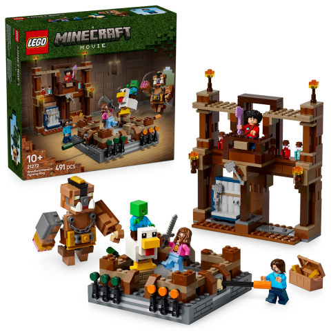 LEGO Minecraft - Ring de lupta la conacul din padure