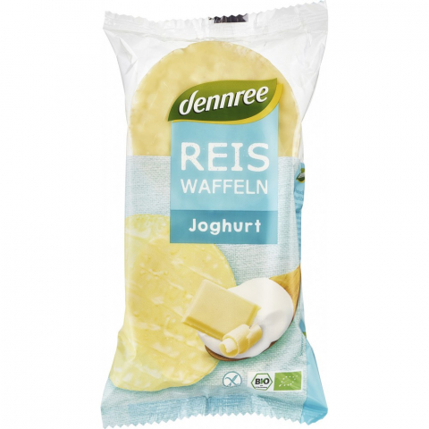 Cereale bio expandate - Rondele din orez expandat cu crema de iaurt