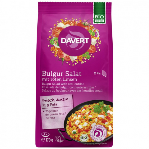 Produse BIO - Salata de bulgur cu linte rosie