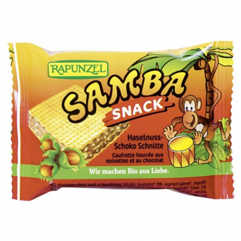 Biscuiti si napolitane bio - Samba Snack napolitana