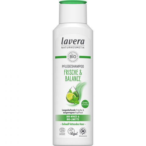Produse BIO - Sampon pentru prospetime si echilibru cu menta bio si lime bio