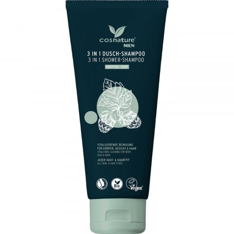 Produse BIO - Sampon si gel de dus 3 in 1 cu hamei bio pentru barbati