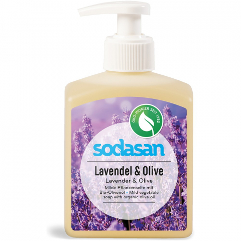 Sapun bio - Sapun lichid cu lavanda si masline bio