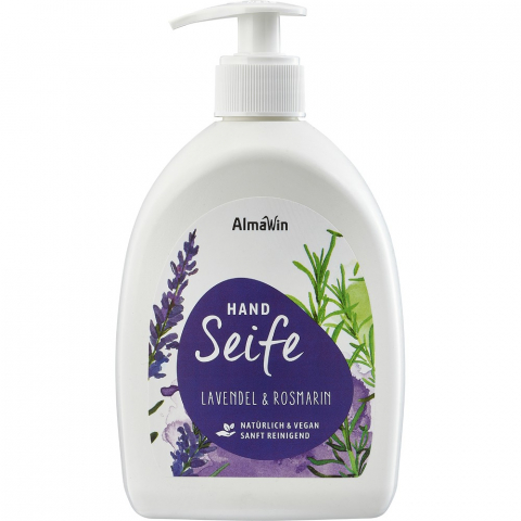 Detergenti bio de vase - Sapun lichid cu lavanda si rozmarin