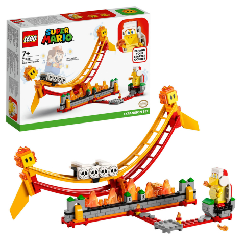 LEGO Super Mario - Set de extindere - Valul de lava