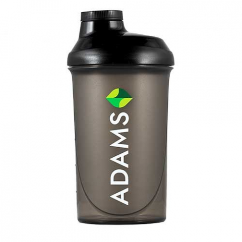 Proteine, Accesorii - Shaker cu sita Black Smoke 500ml. Adams