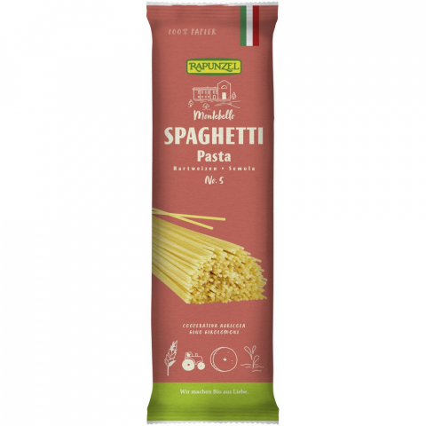 Paste bio din grau - Spaghetti bio semola