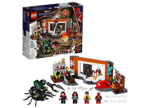 LEGO Marvel Super Heroes - Spider-Man in atelierul din Sanctum