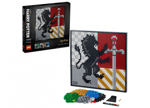 LEGO - Stemele Caselor de la Hogwarts