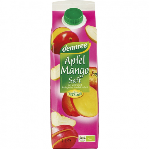 Sucuri din fructe si legume bio - Suc de mere cu mango