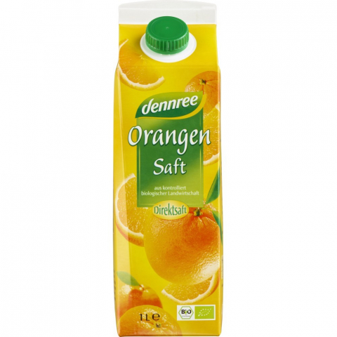 Sucuri din fructe si legume bio - Suc de portocale ecologic 1L