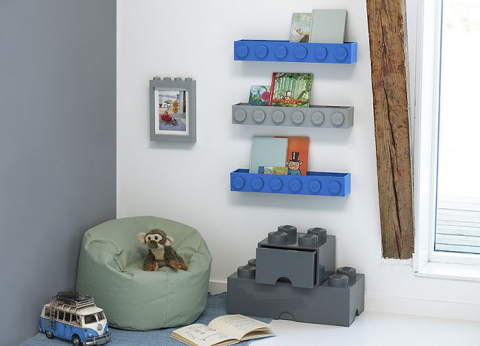 Suport LEGO pentru carti - Gri [3]