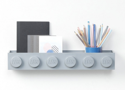 Suport LEGO pentru carti - Gri [1]