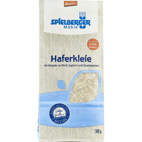Faina bio si gris - Tarate de ovaz bio Demeter