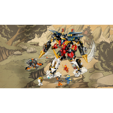 Ultra Robot Ninja combinat [9]