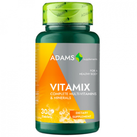 Vitamine si Suplimente - VitaMix (Multivitamine-Minerale) 30tab. Adams