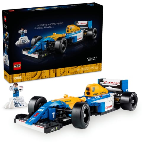 LEGO Icons (Creator Expert) - Williams Racing FW14B si Nigel Mansell