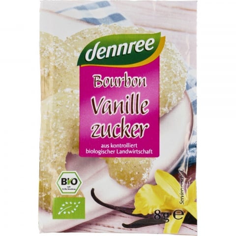 Ingrediente bio pentru copt - Zahar vanilat Bourbon bio