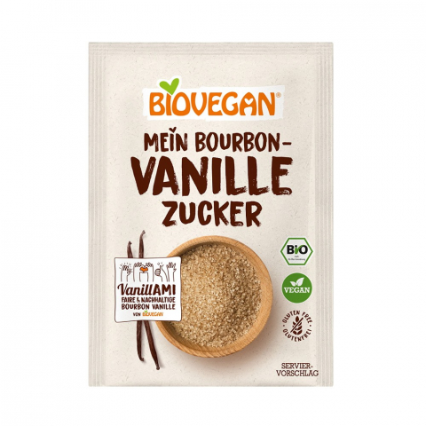 Ingrediente bio pentru copt - Zahar vanilie bourbon integral ecologic