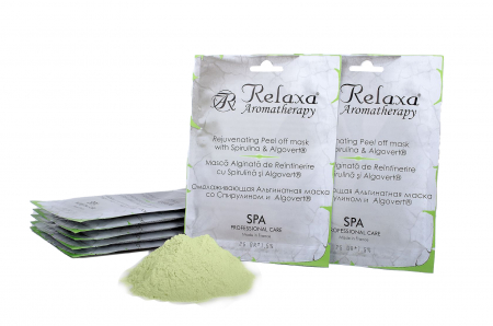 Măști Alginate - Masca Alginată de Reîntinerire cu Spirulină şi Algovert®