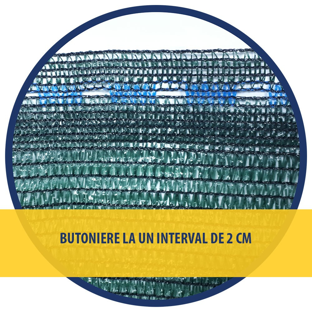 PLASA UMBRIRE 80 G/MP, 2 x 100 M - VERDE [3]