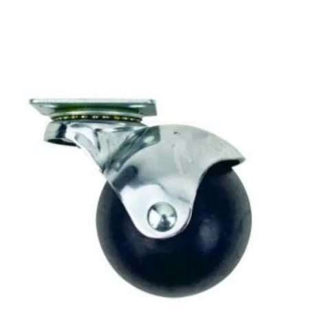 Roata pentru mobilă, rotundă,